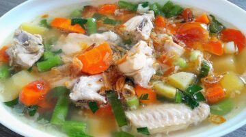 Resep Sop Ayam Bening Sederhana 