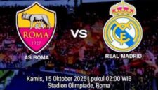 Link Live Streaming AS Roma vs Real Madrid