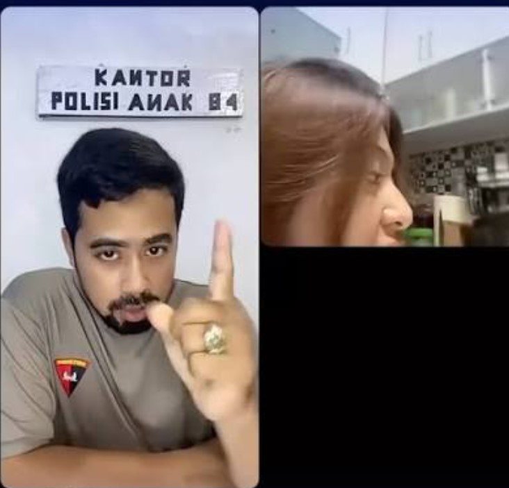 Viral Jasa Polisi Anak